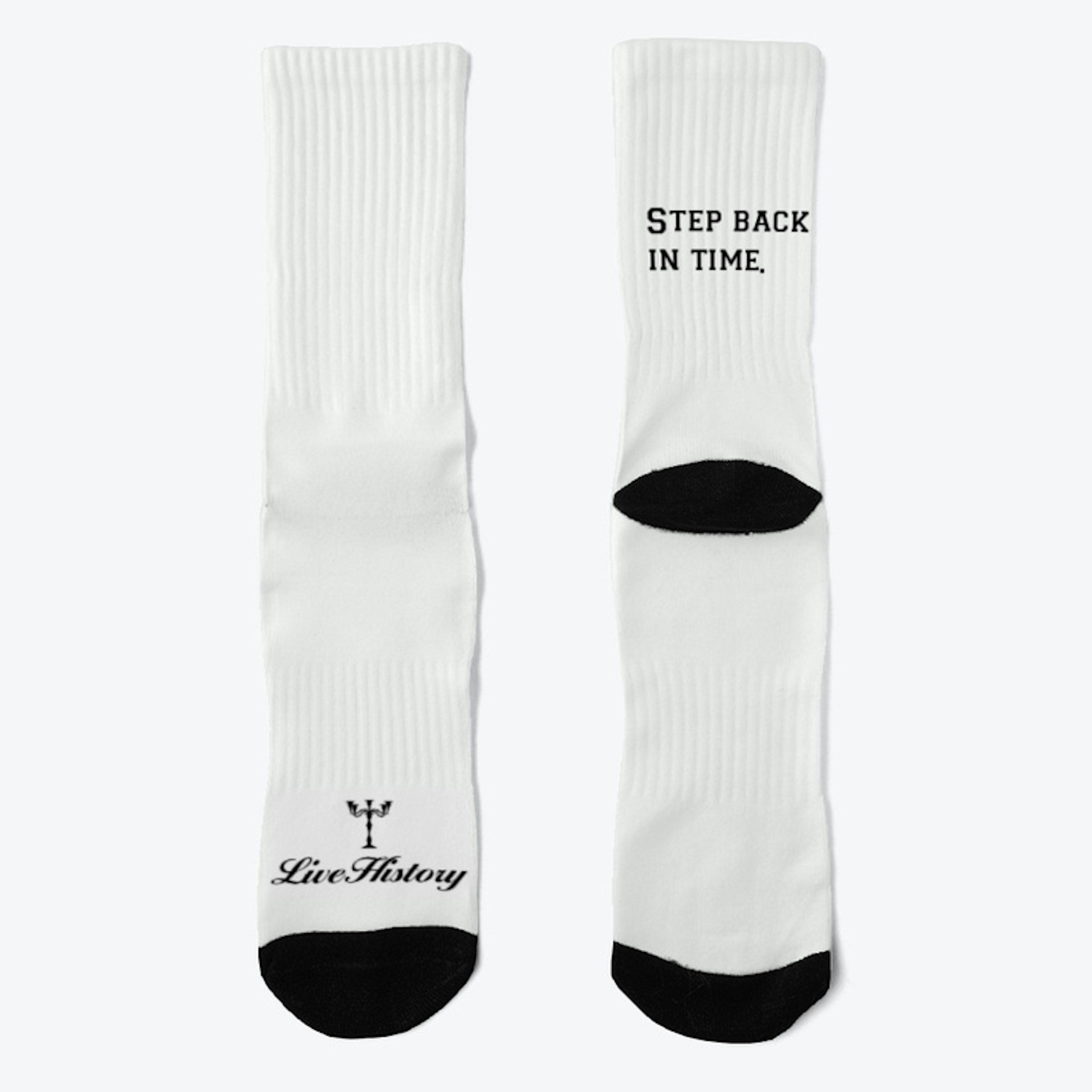 Step back in time with cute socks! 
