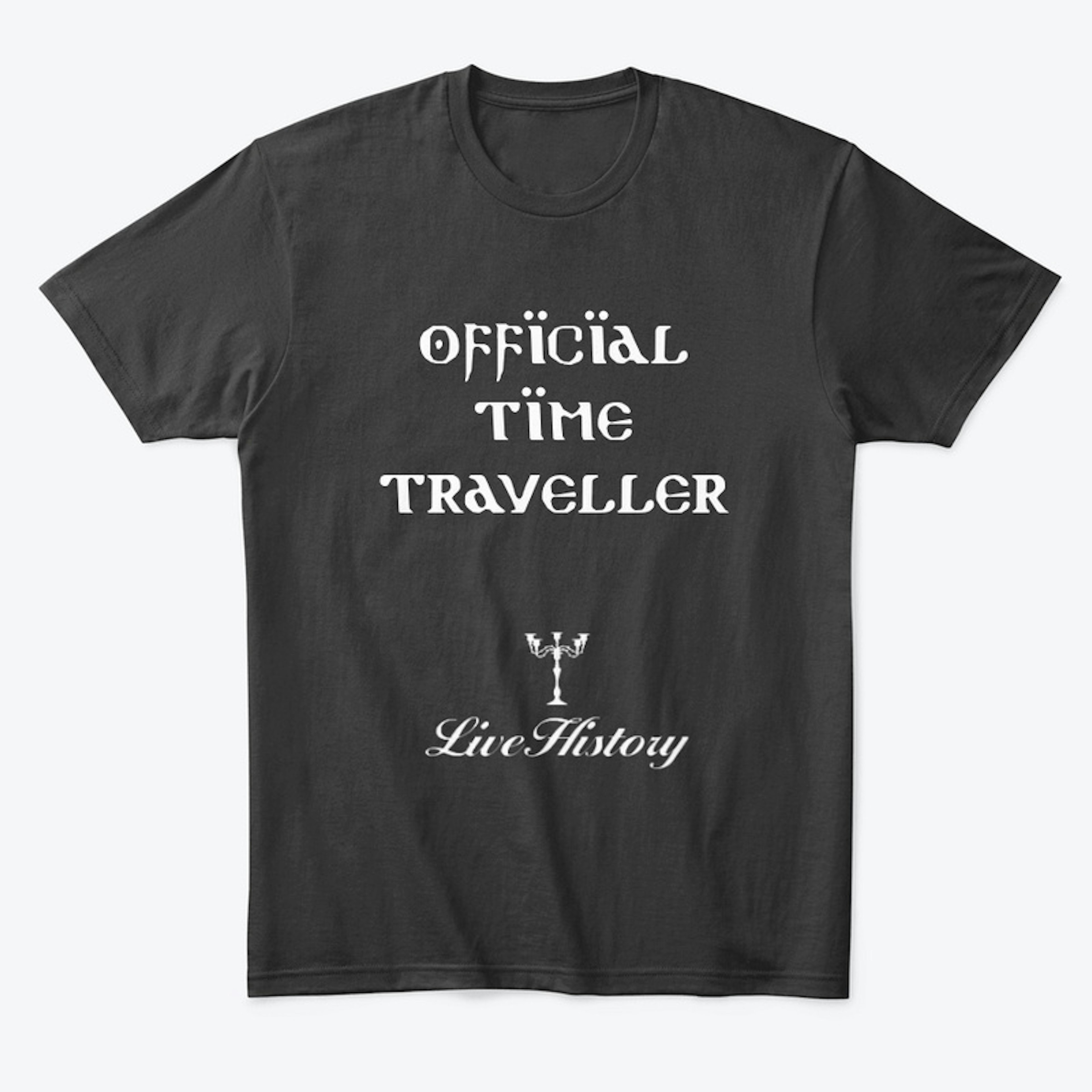 Official Time Traveller shirts- Black
